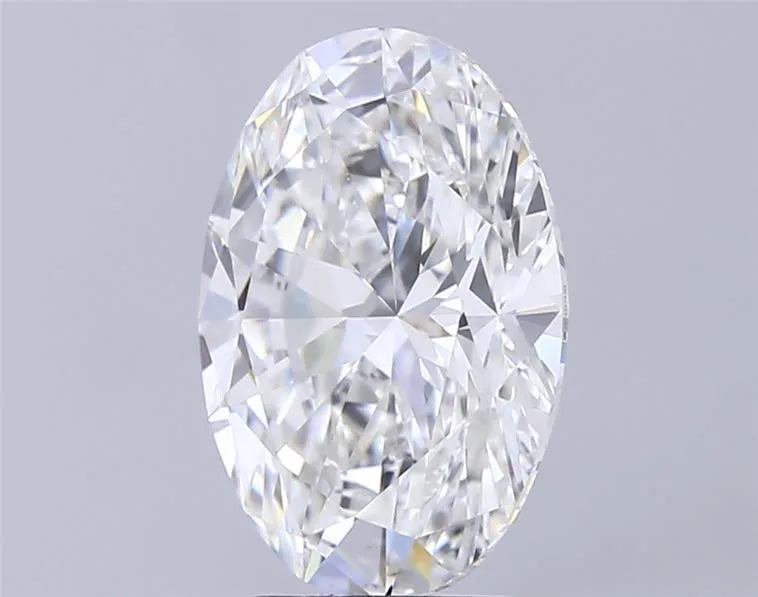 4.05ct Oval Lab Grown Diamond (Colour F, Clarity VVS2, IGI Certified)