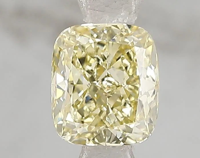 1.00ct Cushion modified Lab Grown Diamond (Colour Fancy Intense Yellow, Clarity VVS1, IGI Certified)