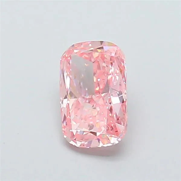 1.00ct Cushion modified Lab Grown Diamond (Colour Fancy Vivid Pink, Clarity SI1, IGI Certified)