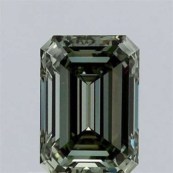 1.00ct Emerald Lab Grown Diamond (Colour Fancy Vivid Green, Clarity VVS2, IGI Certified)