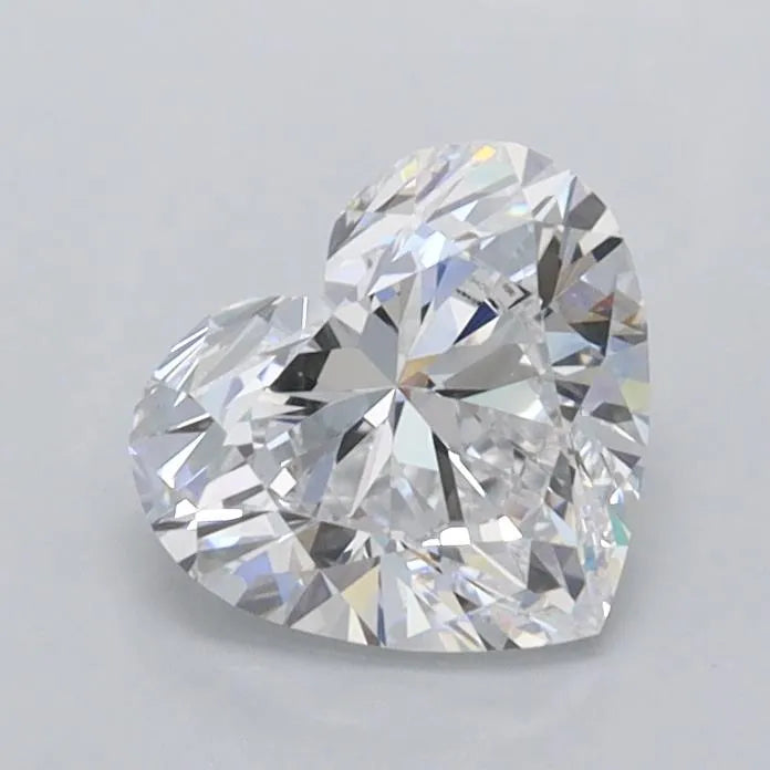1.00ct Heart Lab Grown Diamond (Colour D, Clarity FL, IGI Certified)