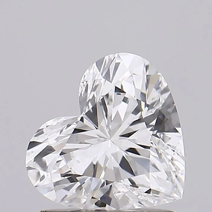 1.00ct Heart Lab Grown Diamond (Colour D, Clarity IF, IGI Certified)