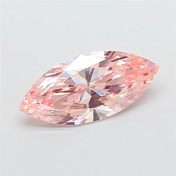 1.00ct Marquise Lab Grown Diamond (Colour Fancy Intense Pink, Clarity VVS2, IGI Certified)