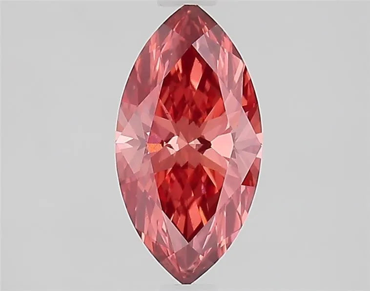 1.00ct Marquise Lab Grown Diamond (Colour Fancy Vivid Pink, Clarity VS1, IGI Certified)
