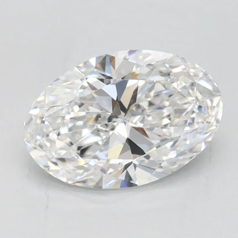 1.00ct Oval Lab Grown Diamond (Colour D, Clarity FL, IGI Certified)