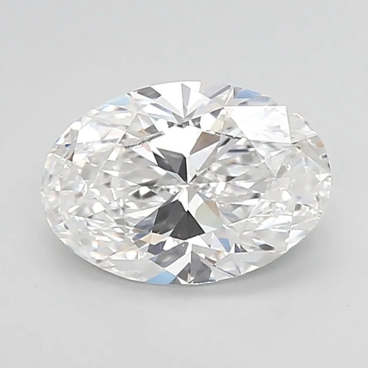 1.00ct Oval Lab Grown Diamond (Colour D, Clarity SI1, IGI Certified)
