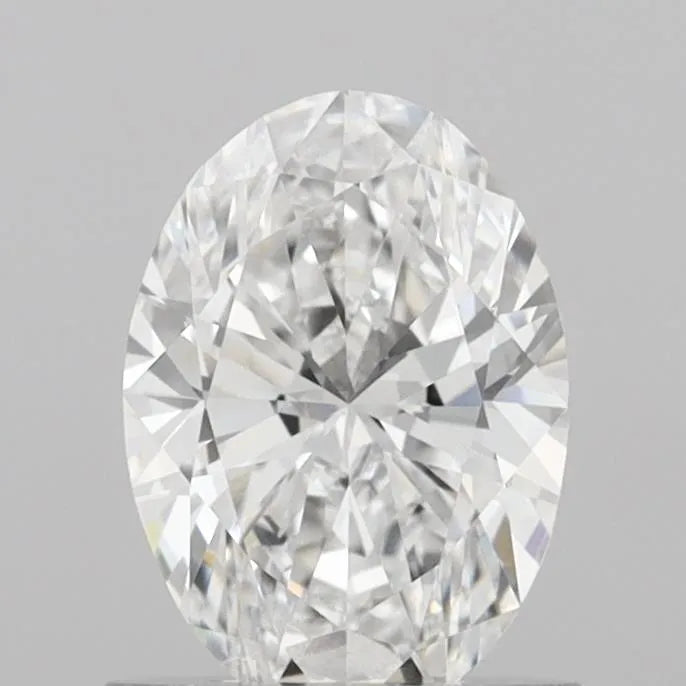 1.00ct Oval Lab Grown Diamond (Colour D, Clarity VVS1, IGI Certified)
