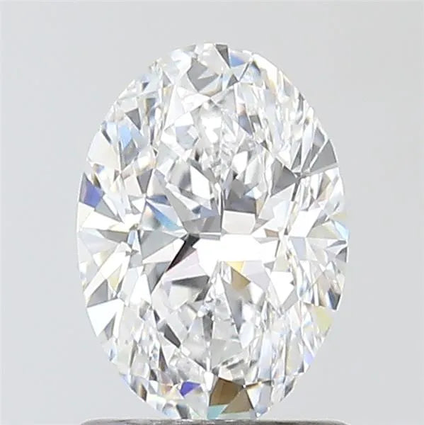 1.00ct Oval Lab Grown Diamond (Colour D, Clarity VVS2, IGI Certified)