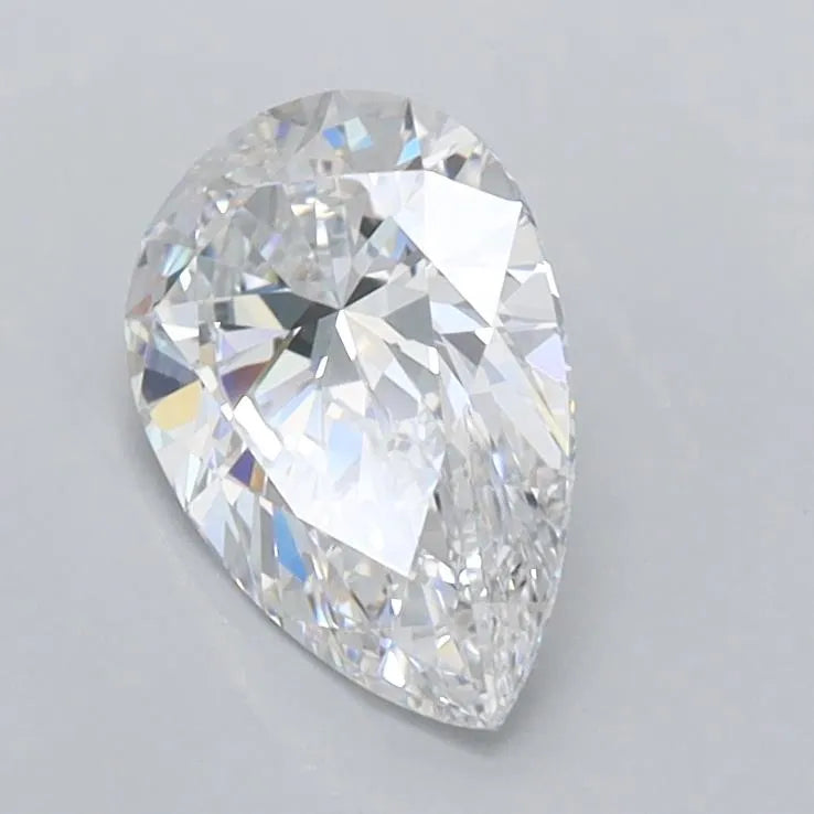 1.00ct Pear Lab Grown Diamond (Colour D, Clarity VVS1, IGI Certified)