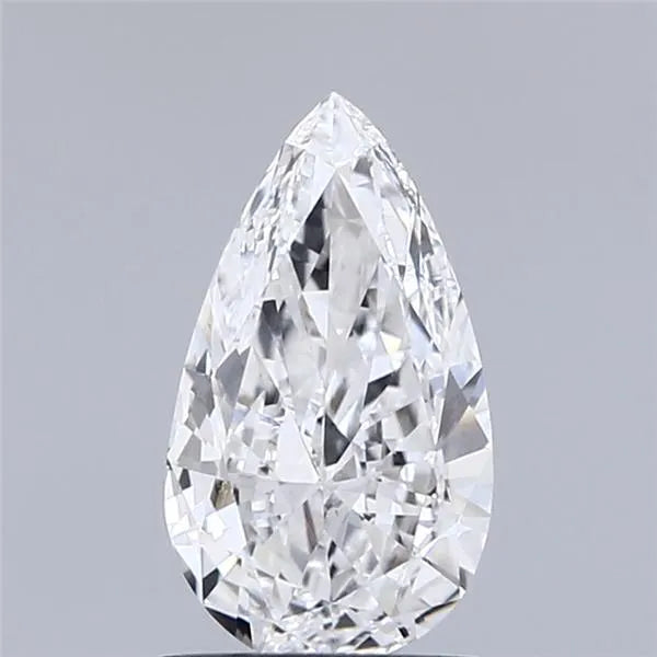 1.00ct Pear Lab Grown Diamond (Colour D, Clarity VVS2, IGI Certified)