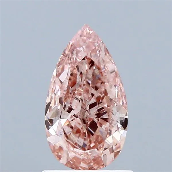 1.00ct Pear Lab Grown Diamond (Colour Fancy Intense Pink, Clarity SI1, IGI Certified)