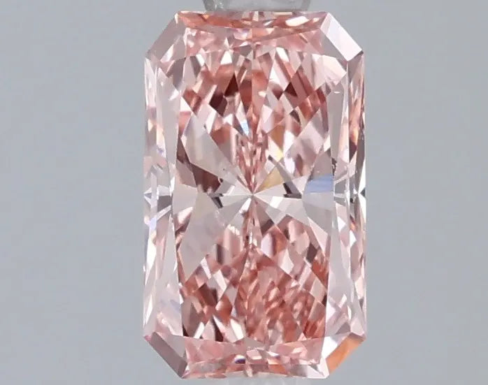 1.00ct Radiant Lab Grown Diamond (Colour Fancy Vivid Pink, Clarity SI1, IGI Certified)