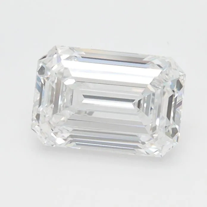 1.01ct Emerald Lab Grown Diamond (Colour D, Clarity IF, IGI Certified)