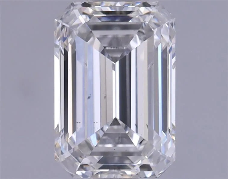 1.01ct Emerald Lab Grown Diamond (Colour E, Clarity SI1, IGI Certified)