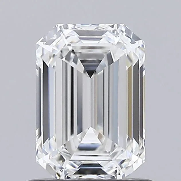 1.01ct Emerald Lab Grown Diamond (Colour F, Clarity IF, IGI Certified)