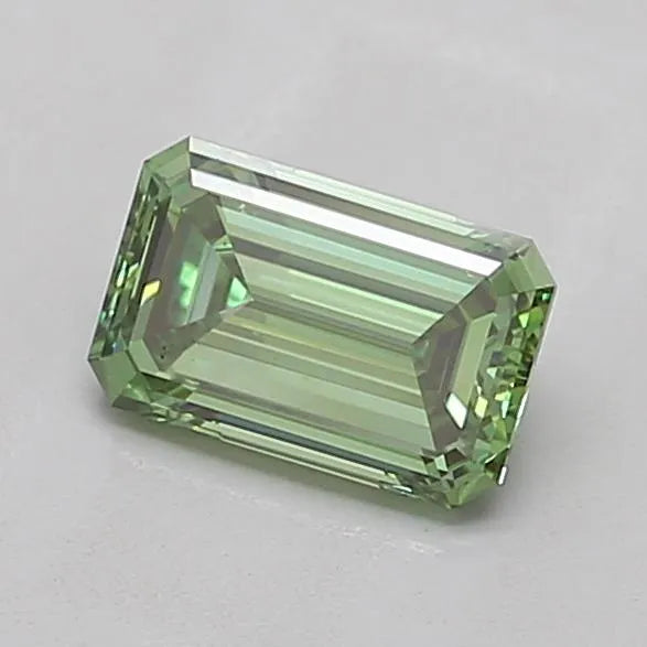 1.01ct Emerald Lab Grown Diamond (Colour Fancy Vivid Green, Clarity VS2, IGI Certified)