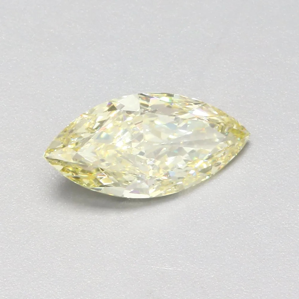 1.01ct Marquise Lab Grown Diamond (Colour Fancy Intense Yellow, Clarity VS1, IGI Certified)