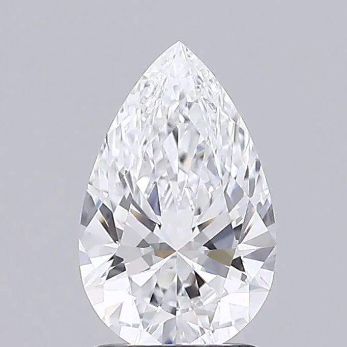 1.01ct Pear Lab Grown Diamond (Colour D, Clarity VVS2, IGI Certified)