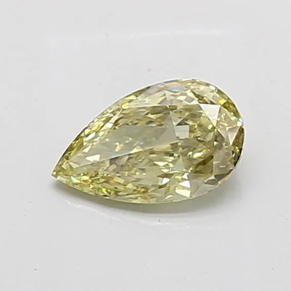 1.01ct Pear Lab Grown Diamond (Colour Fancy Yellow, Clarity VS1, IGI Certified)