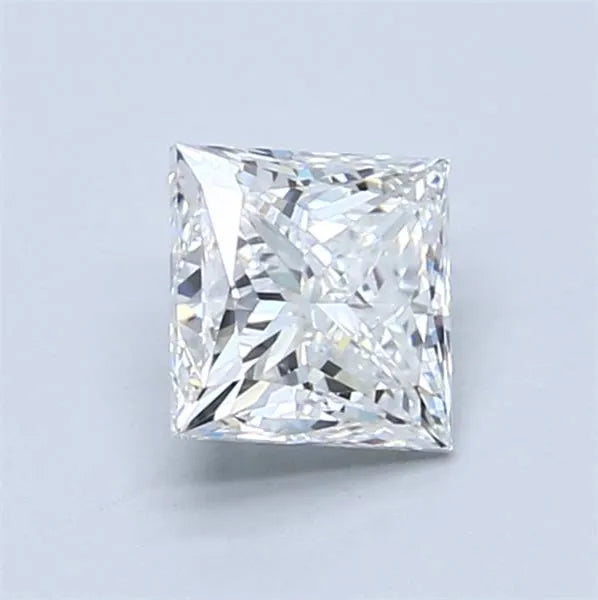1.01ct Princess Natural Diamond (Colour F, Clarity VVS2, GIA Certified)