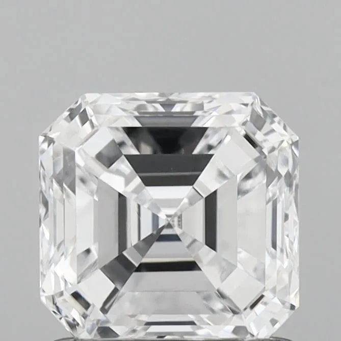 1.02ct Asscher Lab Grown Diamond (Colour D, Clarity VVS2, IGI Certified)