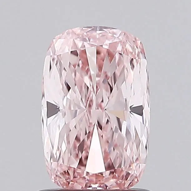 1.02ct Cushion modified Lab Grown Diamond (Colour Fancy Intense Pink, Clarity VVS2, IGI Certified)