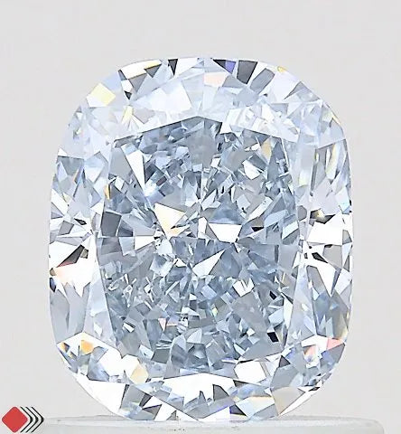 1.02ct Cushion modified Lab Grown Diamond (Colour Fancy Light Blue, Clarity VS1, IGI Certified)