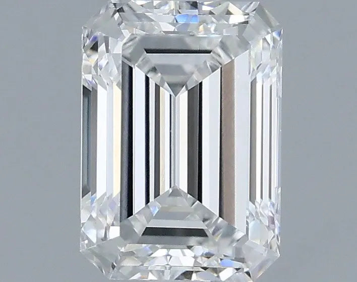 1.02ct Emerald Lab Grown Diamond (Colour E, Clarity VVS2, WISE Certified)