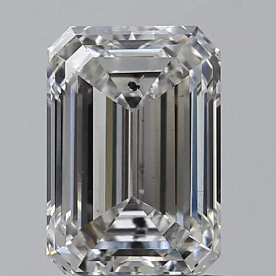 1.02ct Emerald Lab Grown Diamond (Colour F, Clarity SI1, IGI Certified)