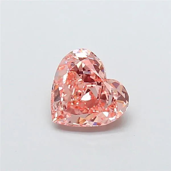 1.02ct Heart Lab Grown Diamond (Colour Fancy Intense Pink, Clarity VS1, IGI Certified)