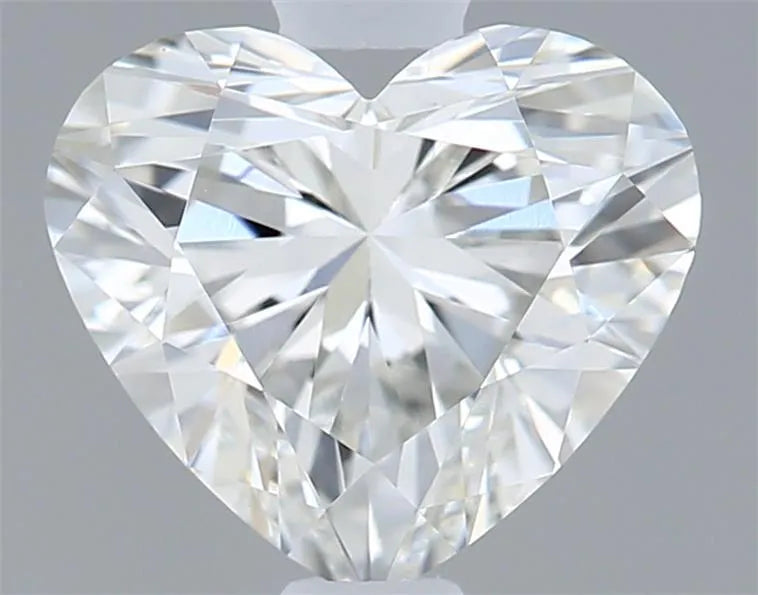 1.02ct Heart Lab Grown Diamond (Colour H, Clarity VVS2, IGI Certified)