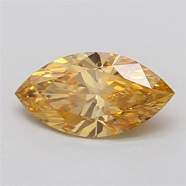 1.02ct Marquise Lab Grown Diamond (Colour Fancy Intense Yellow, Clarity VS1, IGI Certified)