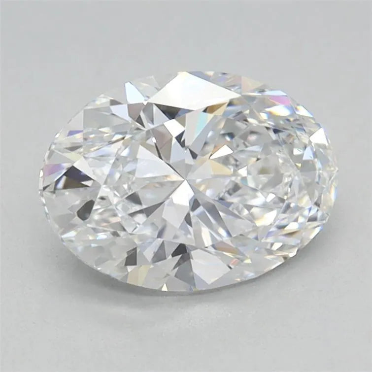 1.02ct Oval Lab Grown Diamond (Colour D, Clarity VS2, IGI Certified)