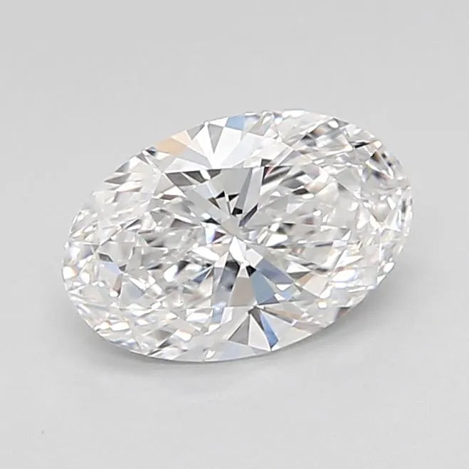 1.02ct Oval Lab Grown Diamond (Colour D, Clarity VVS2, IGI Certified)