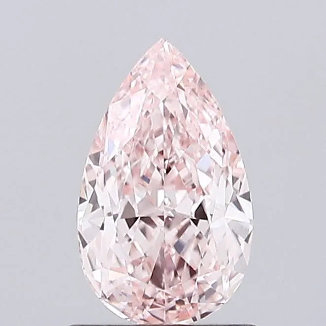 1.02ct Pear Lab Grown Diamond (Colour Fancy Intense Pink, Clarity VS1, IGI Certified)