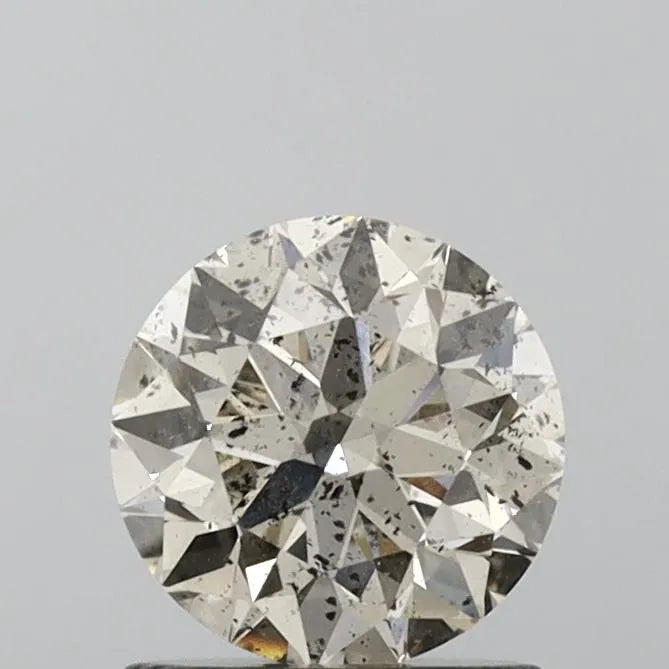 1.02ct Round Natural Diamond (Colour L, Clarity SI2, Cut EX, IGI Certified)