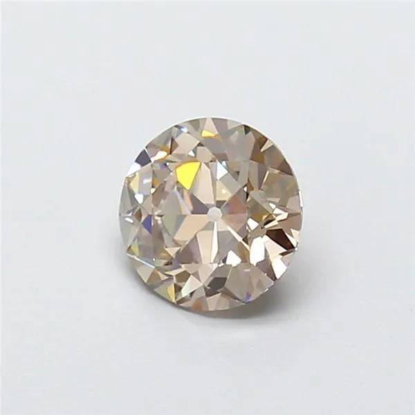 1.03ct European cut Lab Grown Diamond (Colour Very Light Brown, Clarity VVS2, IGI Certified)