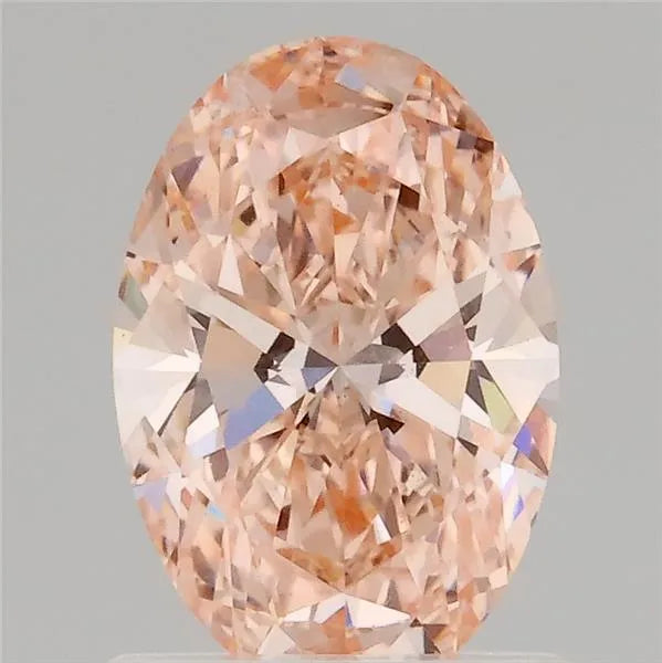 1.03ct Oval Lab Grown Diamond (Colour Fancy Intense Pink, Clarity VS1, IGI Certified)
