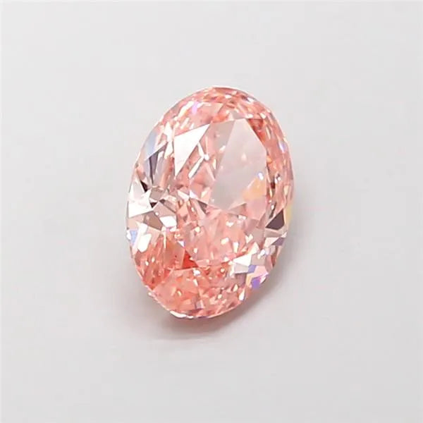 1.03ct Oval Lab Grown Diamond (Colour Fancy Intense Pink, Clarity VVS1, IGI Certified)