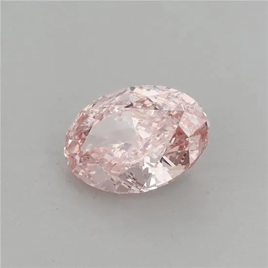 1.03ct Oval Lab Grown Diamond (Colour Fancy Vivid Pink, Clarity VS1, IGI Certified)