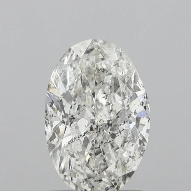 1.03ct Oval Natural Diamond (Colour H, Clarity SI2, Cut VG, IGI Certified)