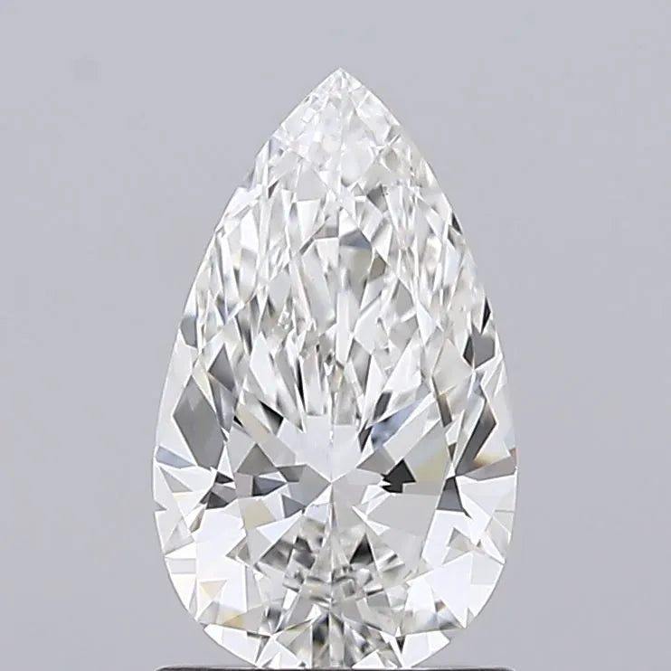 1.03ct Pear Lab Grown Diamond (Colour G, Clarity VVS2, IGI Certified)