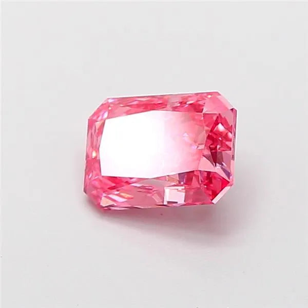 1.03ct Radiant Lab Grown Diamond (Colour Fancy Vivid Pink, Clarity VS2, IGI Certified)