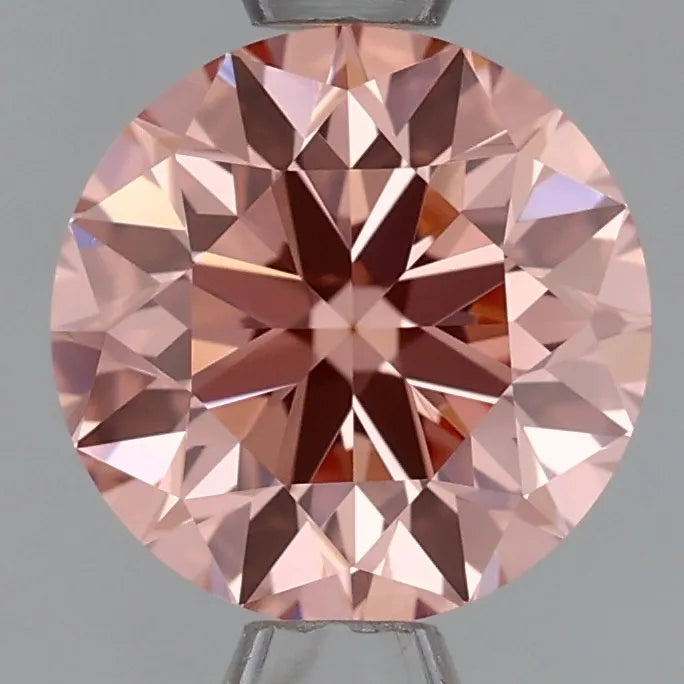 1.03ct Round Lab Grown Diamond (Colour Fancy Intense Pink, Clarity VS1, Cut ID, IGI Certified)