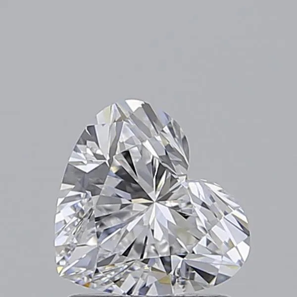 1.04ct Heart Lab Grown Diamond (Colour D, Clarity IF, IGI Certified)