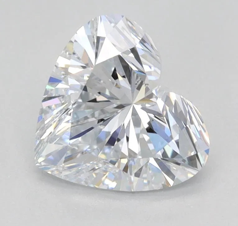 1.04ct Heart Lab Grown Diamond (Colour E, Clarity VVS2, IGI Certified)