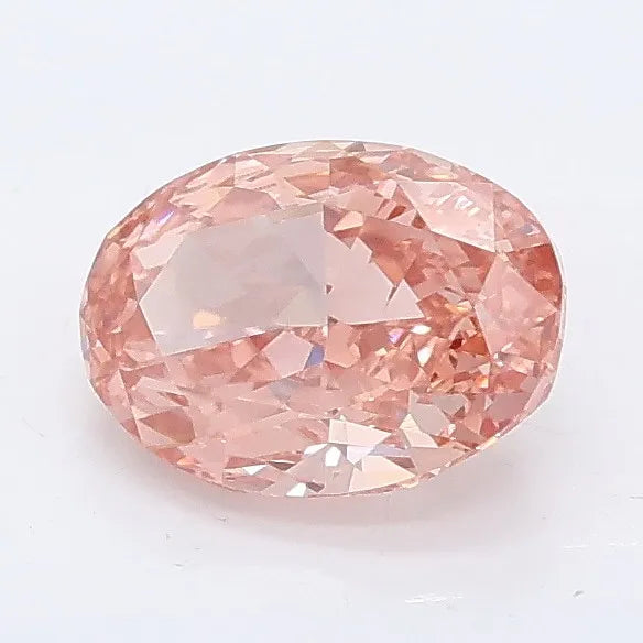 1.04ct Oval Lab Grown Diamond (Colour Fancy Vivid Pink, Clarity VVS2, IGI Certified)