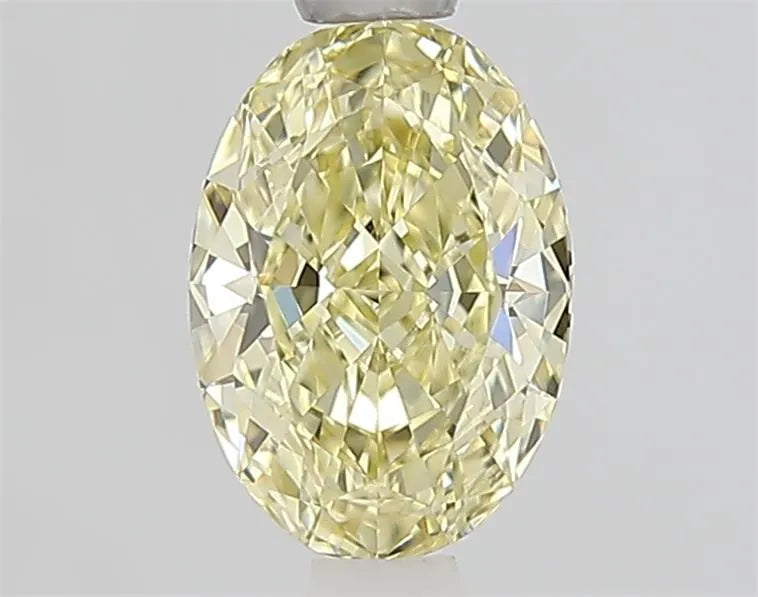 1.04ct Oval Lab Grown Diamond (Colour Fancy Yellow, Clarity VVS1, IGI Certified)