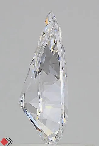 1.05ct Pear Lab Grown Diamond (Colour D, Clarity IF, IGI Certified)