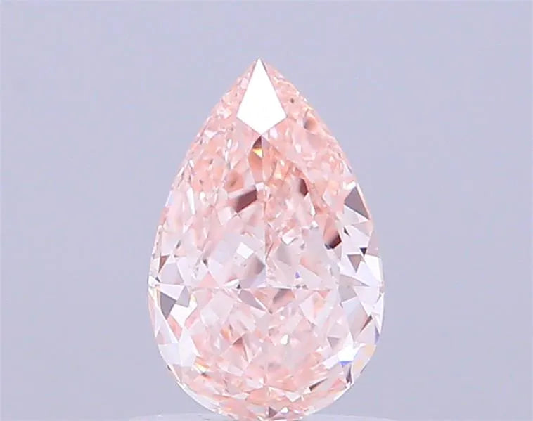 1.05ct Pear Lab Grown Diamond (Colour Very Light Pinkish Brown, Clarity VS1, IGI Certified)